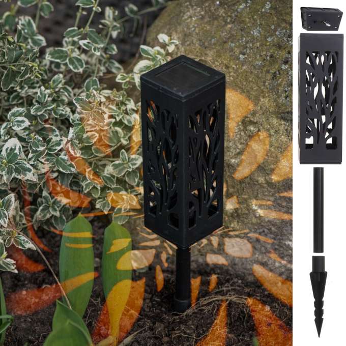 Standing solar lanterns decorative 4 pieces