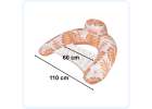 Swimming chair lounger hammock water orange 4
