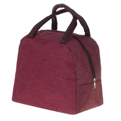 Thermal insulation bag breakfast lunch red