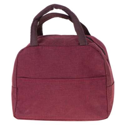 Thermal insulation bag breakfast lunch red