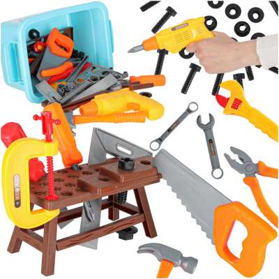 Tools for kids workshop with tools 48el.