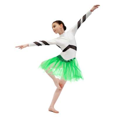 Tulle skirt tutu costume costume green