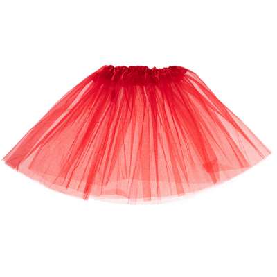 Tulle skirt tutu costume costume red