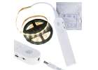 USB battery operated LED tape motion sensor 2M warm white 1