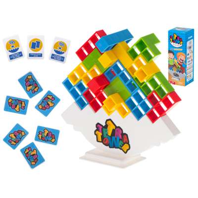 Układanka tetris balansujące klocki gra logiczna