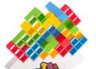Układanka tetris balansujące klocki gra logiczna 4