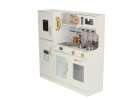 Wooden kitchen for children with refrigerator 3