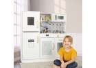 Wooden kitchen for children with refrigerator 9