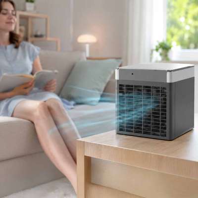 3-in-1 portable desktop mini water-cooled USB air conditioner