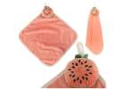 Baby hand towel 30x30cm pink watermelon 1