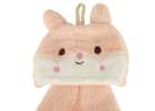 Baby hand towel 42x25cm pink rabbit 4