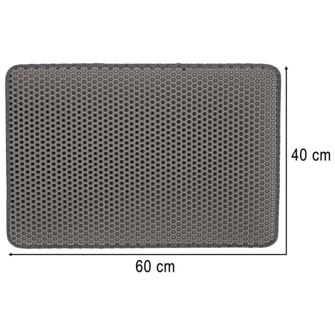 Cat litter box mat waterproof double layer 40x60cm