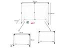 Children's soccer goal 2-in-1 143x110x70cm 5