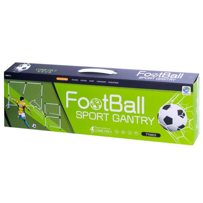 Children's soccer goal 2-in-1 143x110x70cm