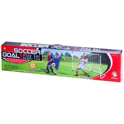 Children's soccer goal 2-in-1 185x120x70cm