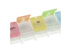 Container organizer for pills medicines weekly 7 days EN 5