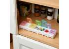 Container organizer for pills medicines weekly 7 days EN 13