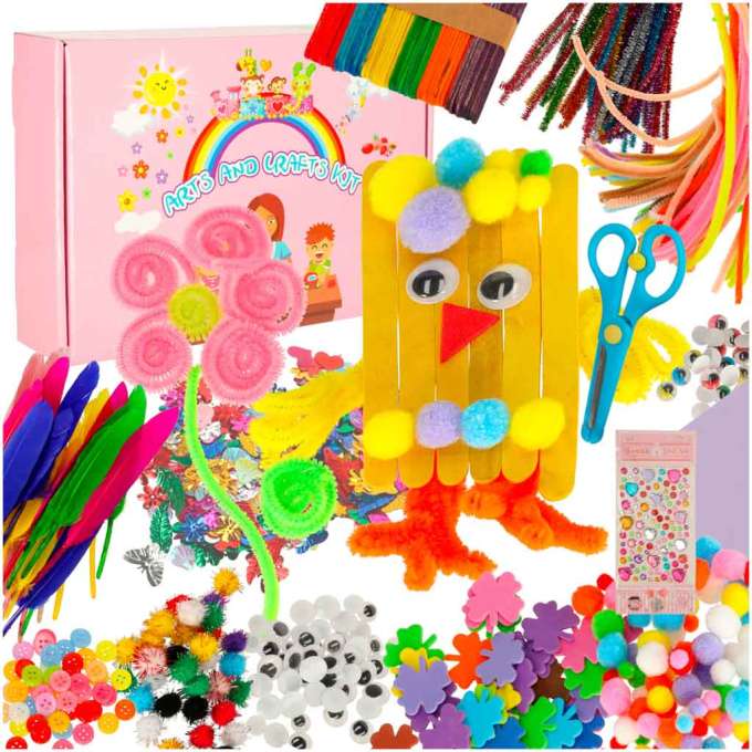 Creative handwork art set for children 1200el.