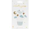 Decorations for muffin cupcakes - Whale 11cm-13,5cm 7 pieces 3