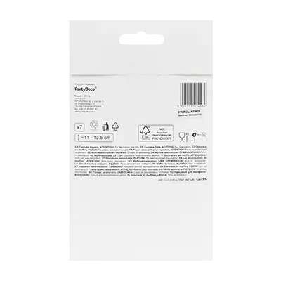 Dekoracje do muffinek babeczek - Wieloryb 11cm-13,5cm 7 sztuk