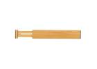Drawer organizer adjustable bamboo separator 43x6x1.5cm 1 piece 2