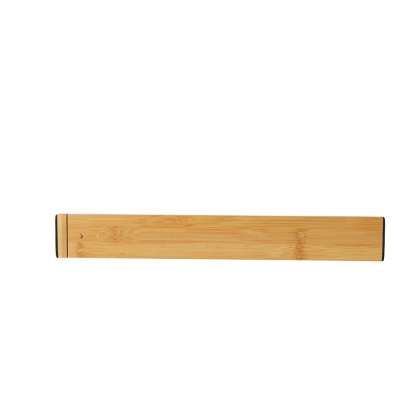 Drawer organizer adjustable bamboo separator 56x6x1.5cm 1 piece