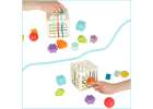 Flexible cube sensory puzzle plug-in blocks square with shape sorter 5