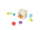 Flexible cube sensory puzzle plug-in blocks square with shape sorter 8