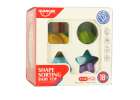 Flexible cube sensory puzzle plug-in blocks square with shape sorter 10