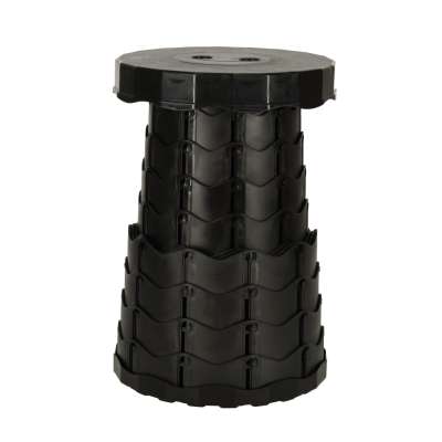Folding chair folding stool stool black