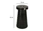 Folding chair folding stool stool black 10