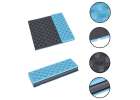Folding foam mat for seating tourist blue 3