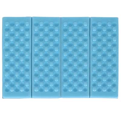 Folding foam mat for seating tourist blue