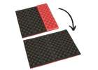 Folding foam mat for seating tourist red 3