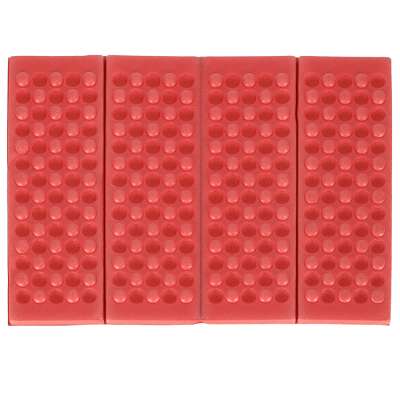 Folding foam mat for seating tourist red