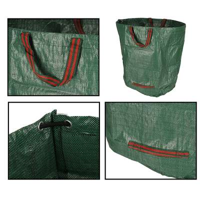 Garden leaf waste garbage can 270l bag large