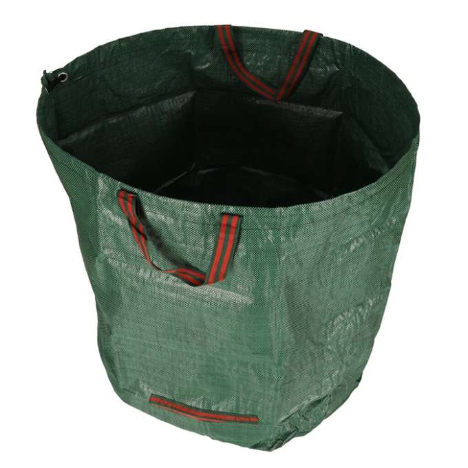 Garden leaf waste garbage can 270l bag large