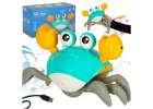 Interactive crab crawler with sound green 1