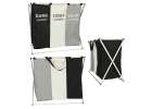 Laundry basket segregation organizer 3 compartments 135l 6