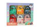 Log cars Montessori sensory toy 9