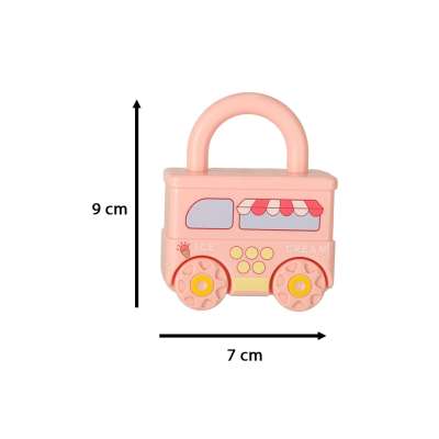 Log cars Montessori sensory toy