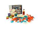 Magnetic blocks marble ball track glowing 202 pieces 12