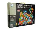 Magnetic blocks marble ball track glowing 202 pieces 14