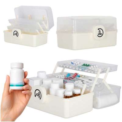 Medicines storage organiser medicine cabinet 29x19x15,5 cm