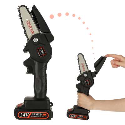 Mini chainsaw USB saw in case