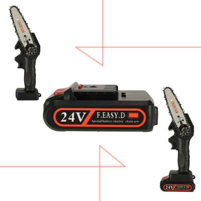 Mini chainsaw USB saw in case