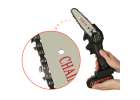Mini chainsaw USB saw in case 5