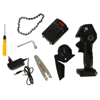 Mini chainsaw USB saw in case