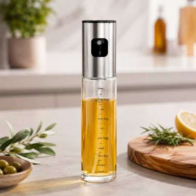 Oil dispenser sprayer with 100ml scale