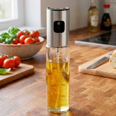 Oil dispenser sprayer with 100ml scale